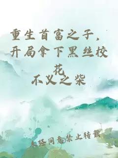 重生首富之子，开局拿下黑丝校花