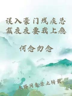 误入豪门残疾总裁夜夜要我上瘾