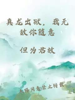 真龙出狱,我无敌你随意